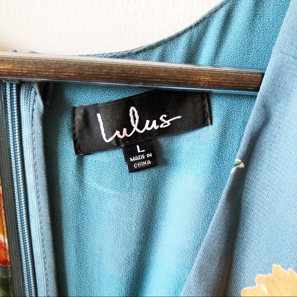 Lulus Best Day of My Life Dusty Sage Floral Print Midi Dress - Picture 6 of 7